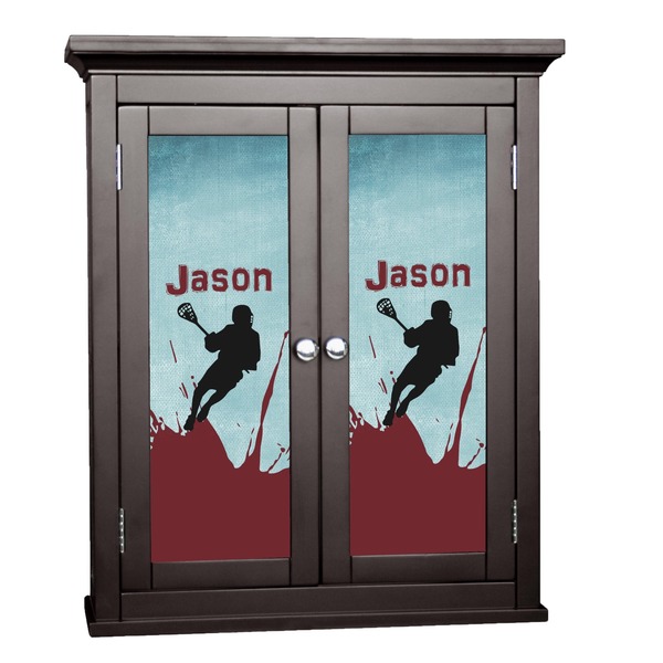 Custom Lacrosse Cabinet Decal - Custom Size (Personalized)
