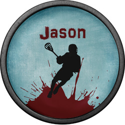 Lacrosse Cabinet Knob (Black) (Personalized)