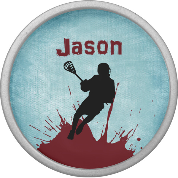 Lacrosse Cabinet Knob - Nickel - Front