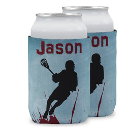Lacrosse Can Cooler (12 oz) w/ Name or Text