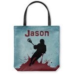 Lacrosse Canvas Tote Bag - Small - 13"x13" (Personalized)