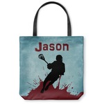 Lacrosse Canvas Tote Bag - Large - 18"x18" (Personalized)