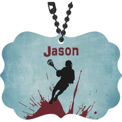 Lacrosse Rear View Mirror Charm (Personalized)