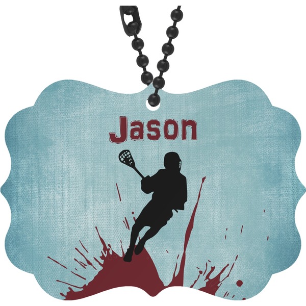 Custom Lacrosse Rear View Mirror Charm (Personalized)