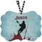 Lacrosse Rear View Mirror Charm (Personalized)