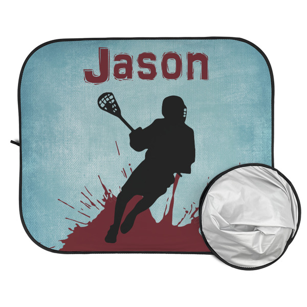 Lacrosse Car Sun Shades - FOLDED & UNFOLDED