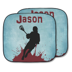 Lacrosse Car Sun Shade - Two Piece (Personalized)