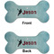 Lacrosse Ceramic Flat Ornament - Bone Front & Back (APPROVAL)