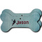 Lacrosse Ceramic Dog Ornament - Front & Back w/ Name or Text