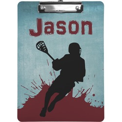 Lacrosse Clipboard (Letter Size) (Personalized)