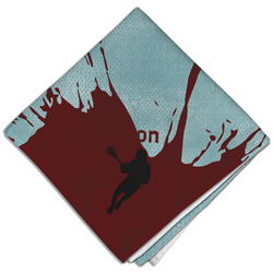 Lacrosse Cloth Dinner Napkin - Single w/ Name or Text
