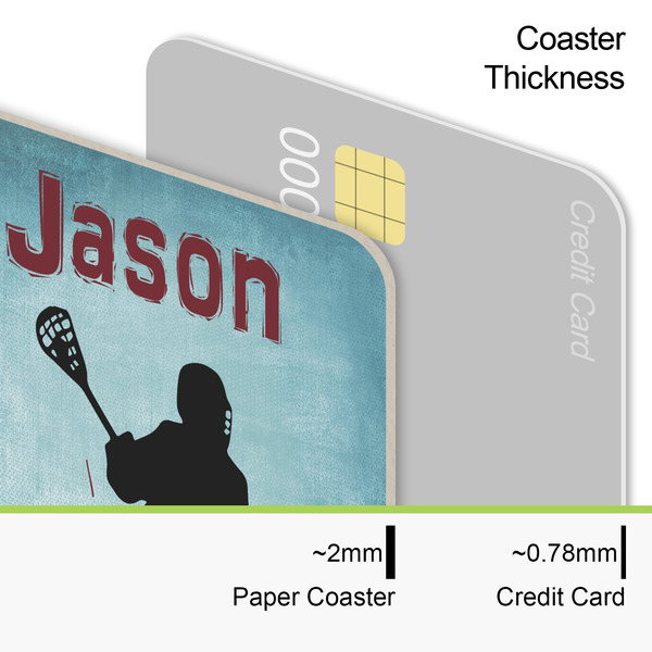 Lacrosse Coaster Thickness