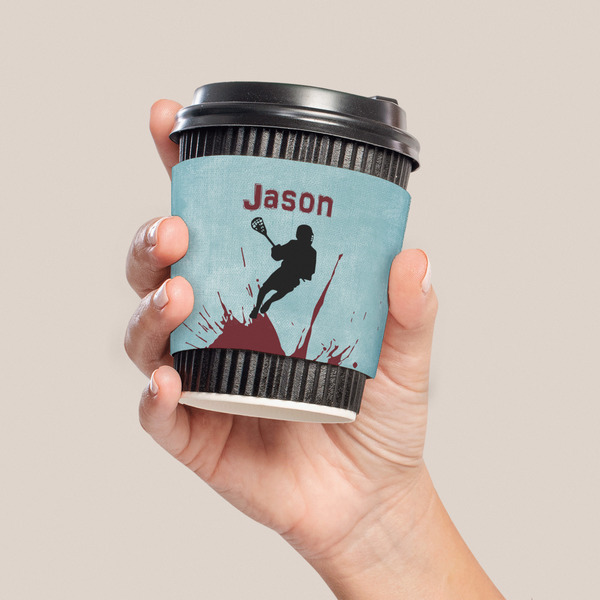 Lacrosse Coffee Cup Sleeve - LIFESTYLE