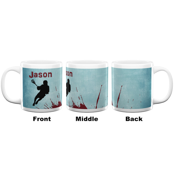 Lacrosse Coffee Mug - 20 oz - White APPROVAL