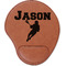 Lacrosse Leatherette Mouse Pad with Wrist Support (Personalized)