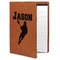 Lacrosse Leatherette Portfolio with Notepad (Personalized)