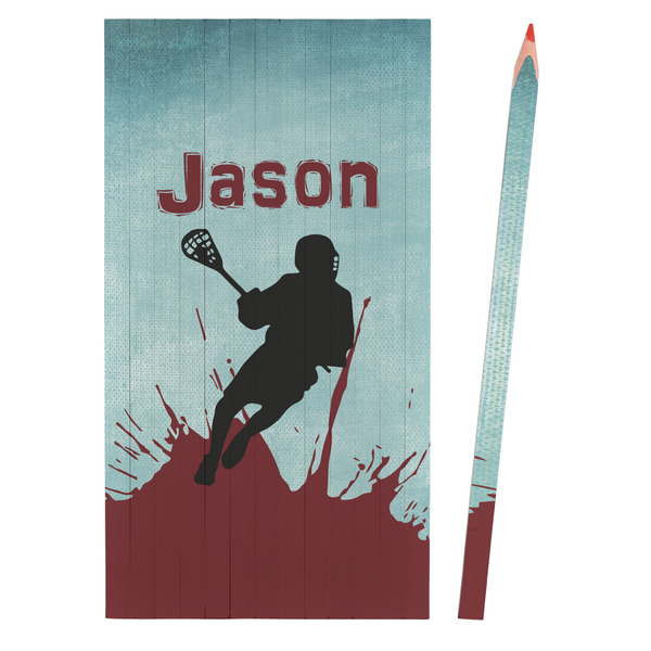 Lacrosse Colored Pencils - Front View