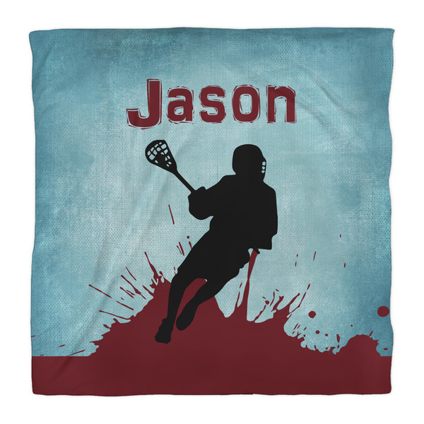 Lacrosse Comforter - Queen - Front