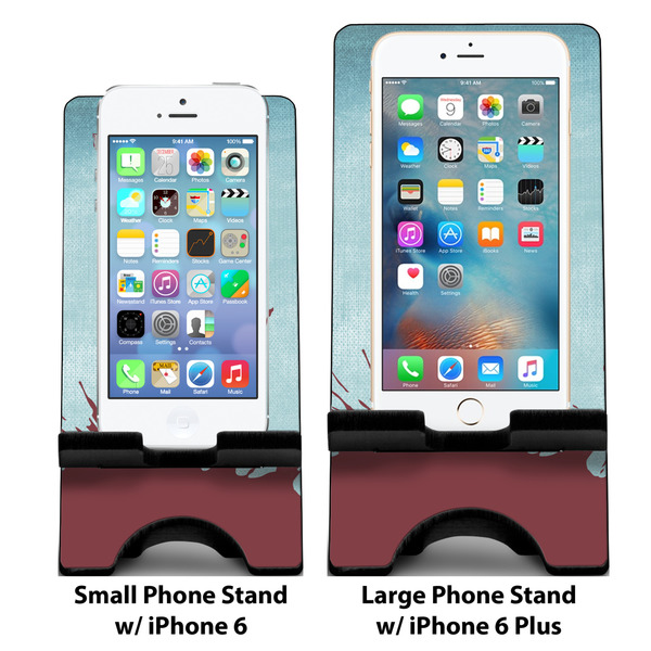 Lacrosse Compare Phone Stand Sizes - with iPhones