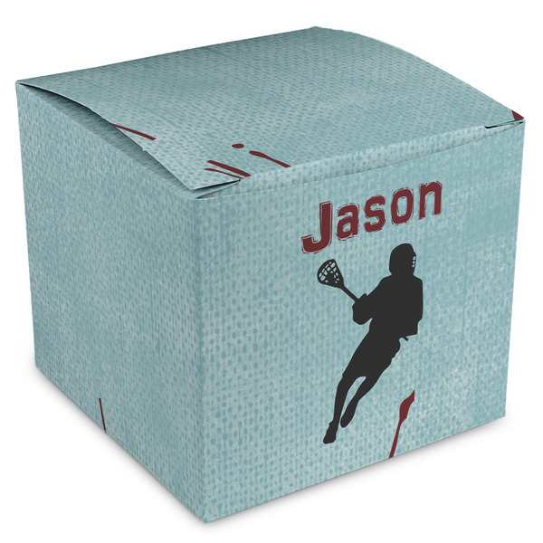 Custom Lacrosse Cube Favor Gift Boxes (Personalized)
