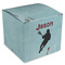 Lacrosse Cube Favor Gift Box - Front/Main