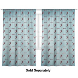 Lacrosse Curtain Panel - Custom Size (Personalized)