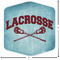 Lacrosse Custom Shape Iron On Patches - L - APPROVAL