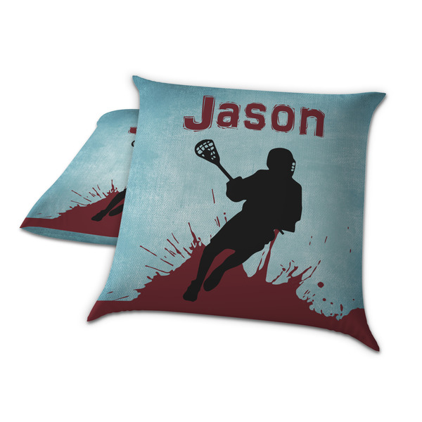 Lacrosse Decorative Pillow Case - TWO