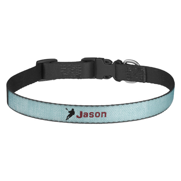 Custom Lacrosse Dog Collar - Medium (Personalized)