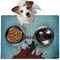 Lacrosse Dog Food Mat - Medium LIFESTYLE