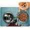 Lacrosse Dog Food Mat - Small w/ Name or Text