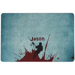 Lacrosse Dog Food Mat w/ Name or Text