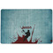 Lacrosse Dog Food Mat w/ Name or Text