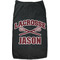 Lacrosse Black Pet Shirt - M (Personalized)