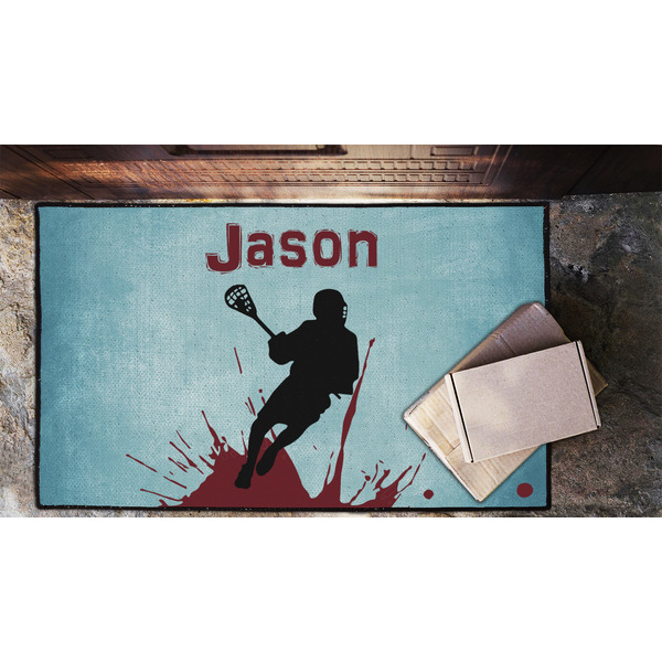 Lacrosse Door Mat - LIFESTYLE (Lrg)