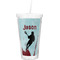 Lacrosse Double Wall Tumbler with Straw (Personalized)