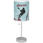 Lacrosse 7" Drum Lamp with Shade Polyester (Personalized)