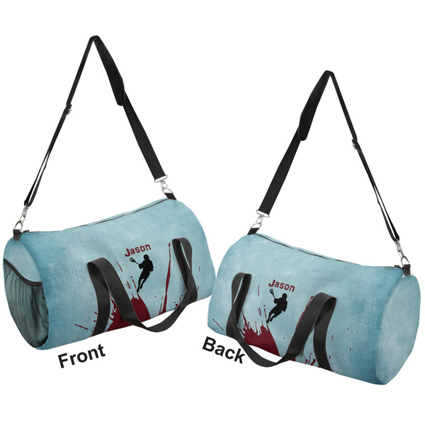 Lacrosse Duffle bag large front and back sides