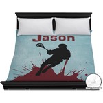 Lacrosse Duvet Cover - King (Personalized)