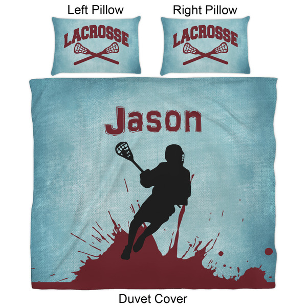 Lacrosse Duvet Cover Set - King - Approval