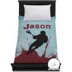 Lacrosse Duvet Cover - Twin (Personalized)