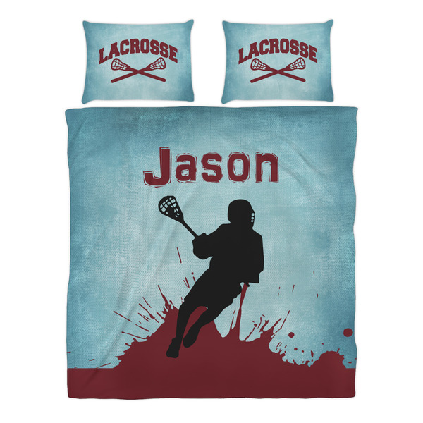 Lacrosse Duvet cover Set - Queen - Alt Approval