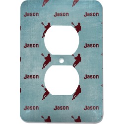 Lacrosse Electric Outlet Plate (Personalized)