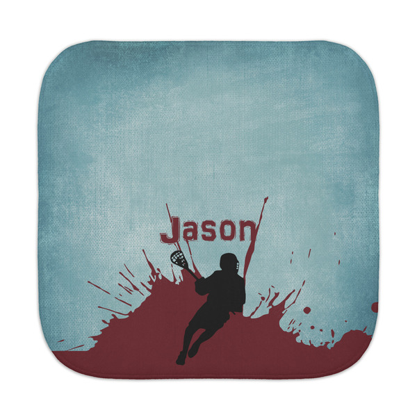 Custom Lacrosse Face Towel (Personalized)