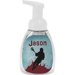 Lacrosse Foam Soap Bottle - White (Personalized)