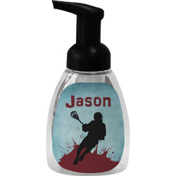 Lacrosse Foam Soap Bottle - Black (Personalized)