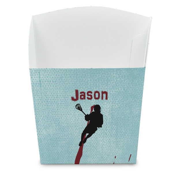 Custom Lacrosse French Fry Favor Boxes (Personalized)
