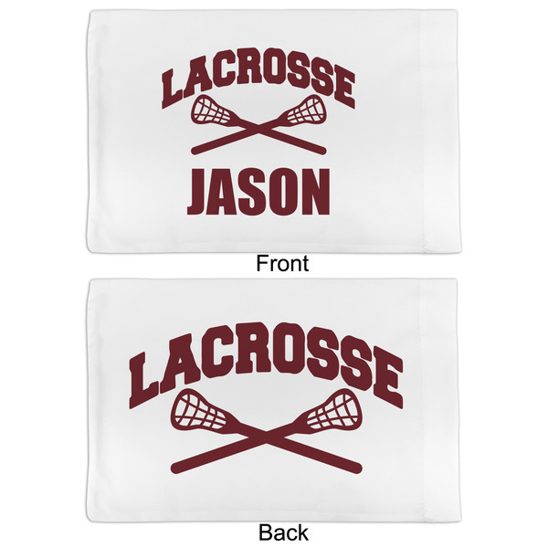 Lacrosse Full Pillow Case - APPROVAL (partial print)