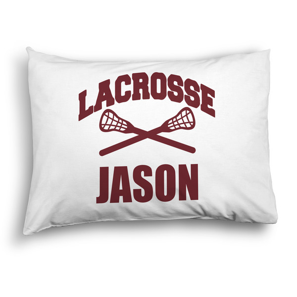 Custom Lacrosse Pillow Case - Standard - Graphic (Personalized)