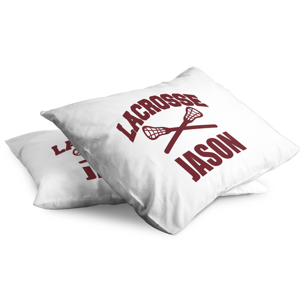 Lacrosse Full Pillow Case - TWO (partial print)